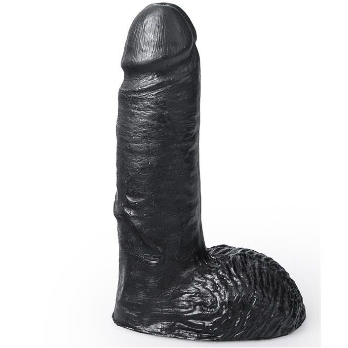 Mercadox HUNG SYSTEM - DILDO REALÍSTICO PRETO COR CESAR 19 CM