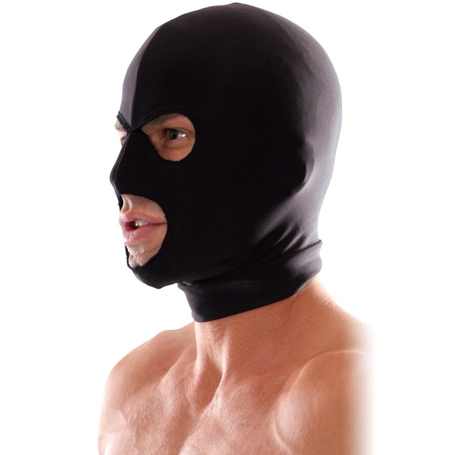 Mercadox FETISH FANTASY SERIES - CAPUZ DE 3 FUROS SPANDEX