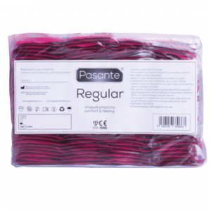 PASANTE – DE PRESERVATIVOS GAMA REGULAR 144 UNIDADES