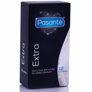 PASANTE – PRESERVATIVO EXTRA EXTRA GROSSO DE 12 UNIDADES