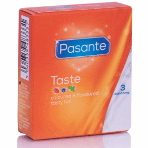 PASANTE – DE PRESERVATIVOS SABORES 3 UNIDADES