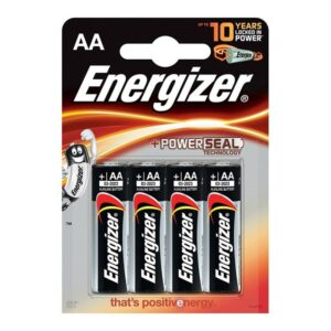 ENERGIZER – BATERIA ALCALINA AA LR6 *4
