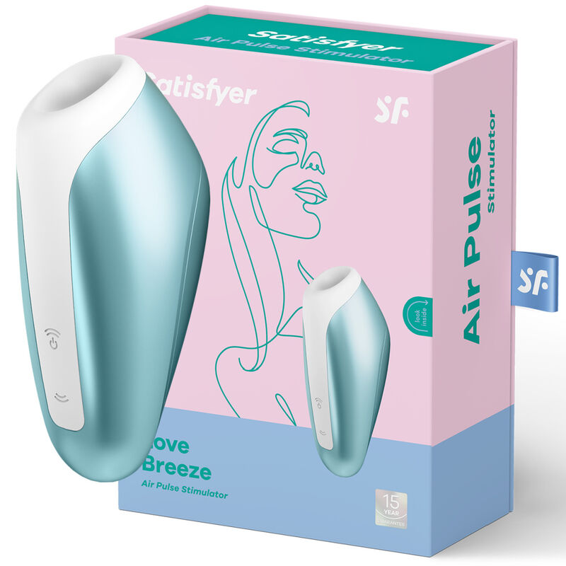 Mercadox SATISFYER - LOVE BREEZE SUCCIONADOR ICE BLUE