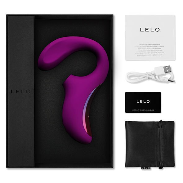LELO - ENIGMA ESTIMULAO DE DUPLA SUCO DEEP ROSE MASSAGER - Image 3