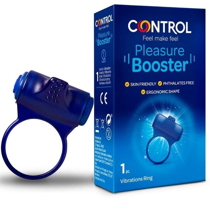 Mercadox CONTROL - ANEL VIBRADOR DE REFORO DE PRAZER