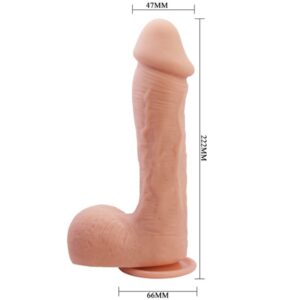 BAILE – DILDO PELE REALISTA JOHNSON 22 CM