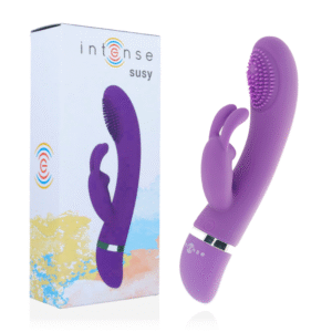 INTENSE – VIBRADOR OSCILANTE SUSY SILICON RABBIT LILAC