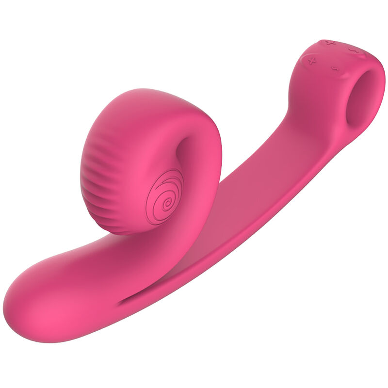 Mercadox SNAIL VIBE - VIBRADOR CURVO ROSA
