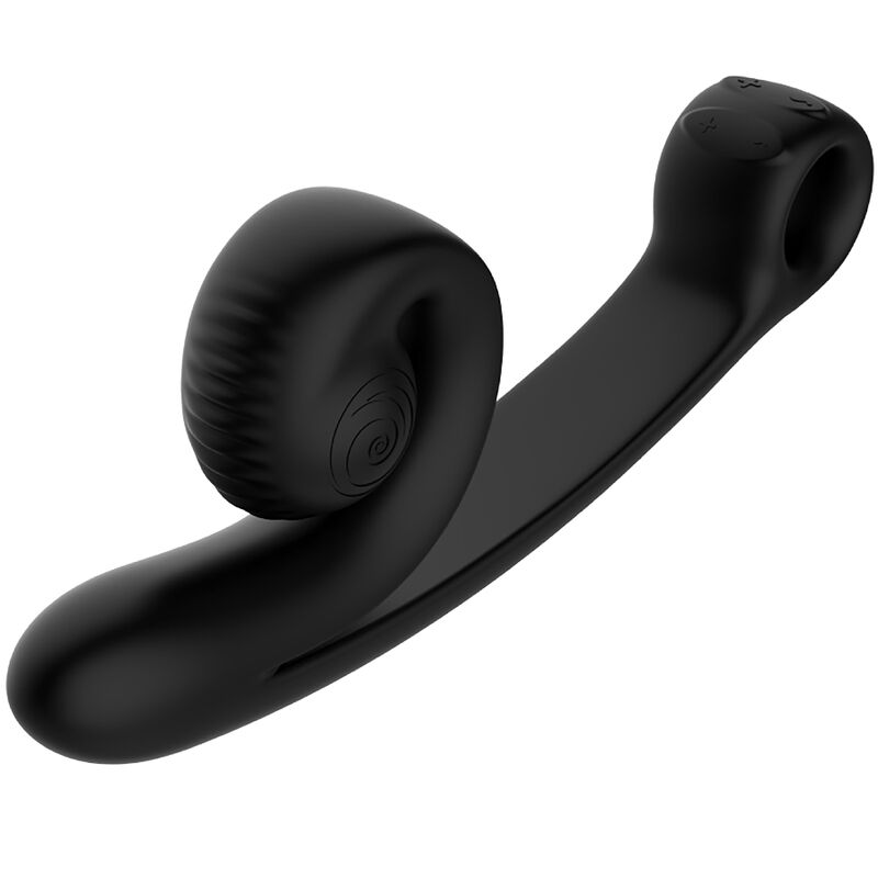 Mercadox SNAIL VIBE - VIBRADOR CURVO PRETO
