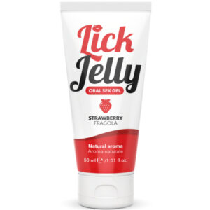 INTIMATELINE – LUBRIFICANTE LICK JELLY MORANGO 50 ML