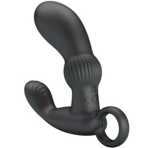 PRETTY LOVE – CAYLA MASSAGEADOR VIBRADOR ANAL PRETO