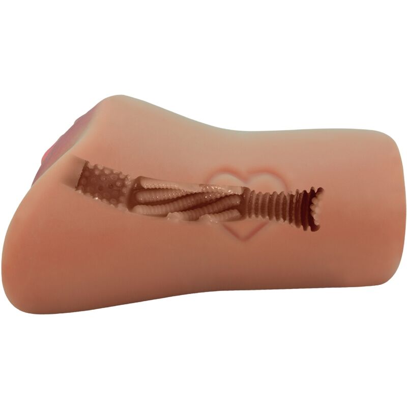 CRAZY BULL - DESIGN DE VAGINA E ÂNUS ESCARLATE COM CARNE DE CORAÇÃO - Image 3