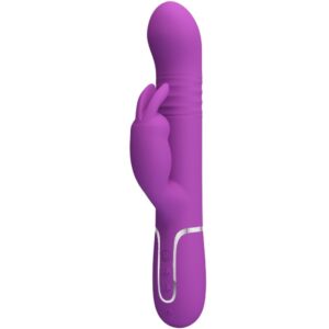 PRETTY LOVE – COALE 4 EM 1 MULTIFUNCIONAL COELHO VIBRADOR ROXO