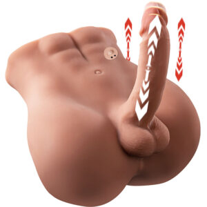 XISE – BERTLETT DILDO ASS DILDO REALISTA E ÂNUS MASTURBADOR POSIÇÃO FRONTAL COM IMPULSIONAMENTO 18 CM