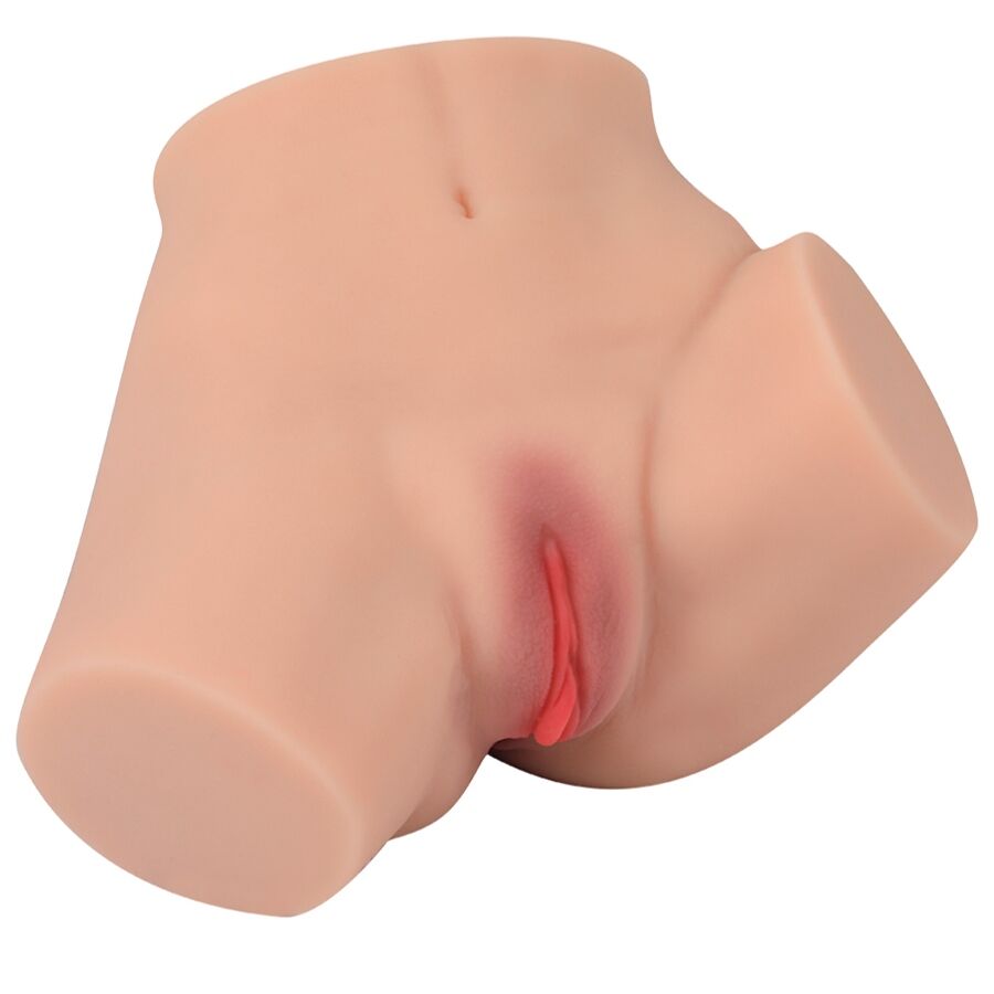 Mercadox XISE - MASTURBADOR REALISTA DE VAGINA E ÂNUS MULTI-POSIÇÕES EVA