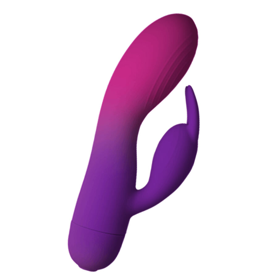 Mercadox ROCKS-OFF - VIBRADOR GLO-GIRL PURPLE RABBIT