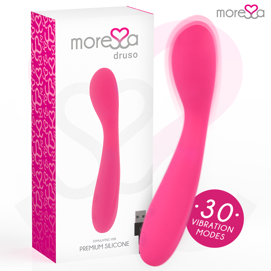 Mercadox MORESSA - DRUSO PREMIUM SILICONE RECARREGVEL
