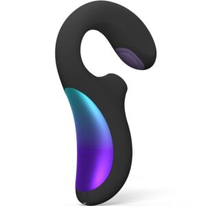 LELO – ENIGMA DUPLO VIBRADOR SÔNICO PONTO G PRETO