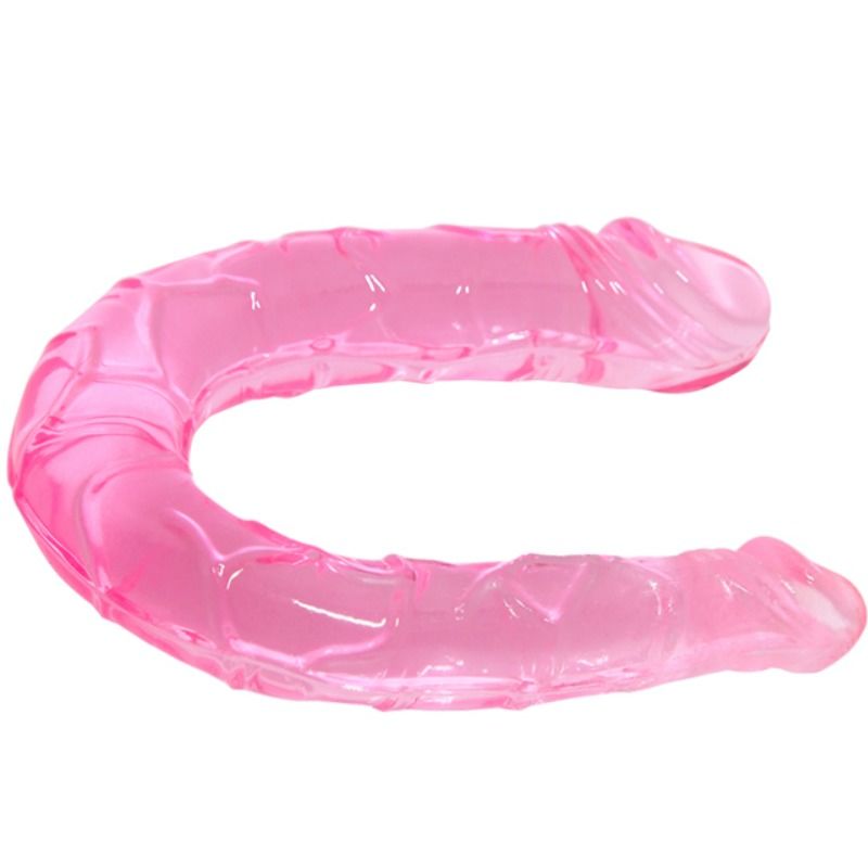 Mercadox BAILE - DUPLO DONG DILDO ROSA DUPLO