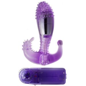 BAILE – ESTIMULADOR VAGINAL E ANAL LILAC COM VIBRAO