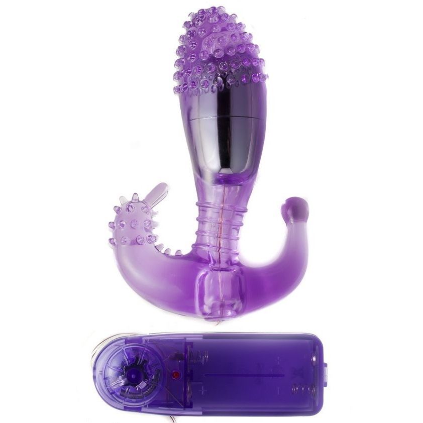 BAILE - ESTIMULADOR VAGINAL E ANAL LILAC COM VIBRAO - Image 2