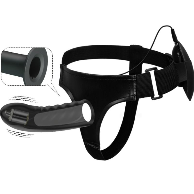 Mercadox PRETTY LOVE - MARVIN STRAP ON COM VIBRAO E DILDO OCO