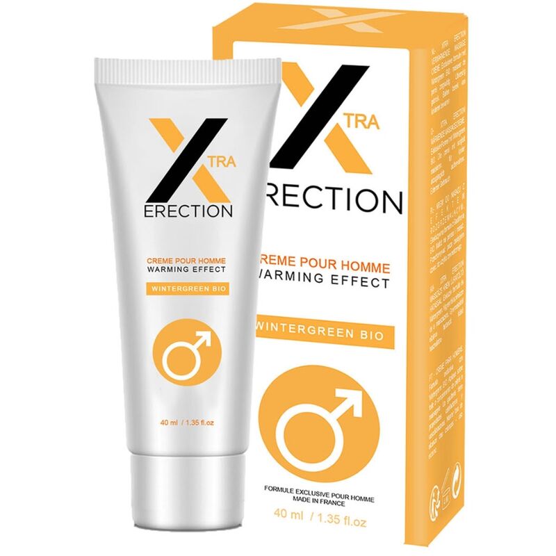 Mercadox RUF - X ERECTION CREME DE ERECO EFEITO CALOR 40 ML