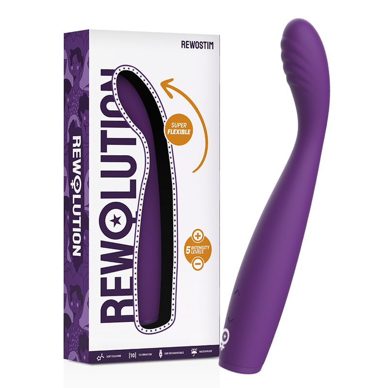 Mercadox REWOLUTION - VIBRADOR FLEXÍVEL REWOSTIM