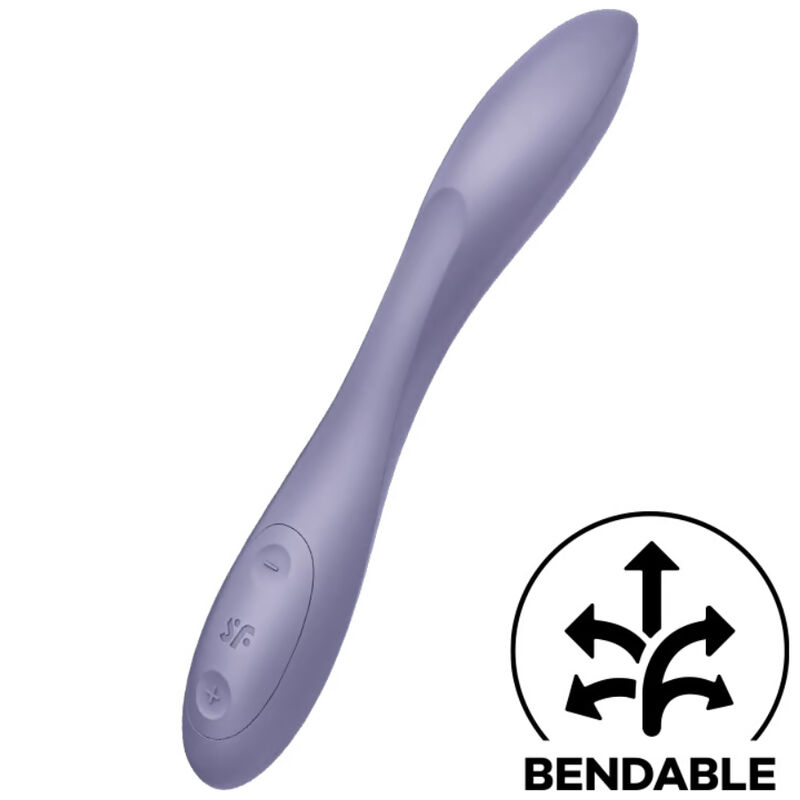Mercadox SATISFYER - MULTI VIBRADOR G-SPOT FLEX 2 ROXO