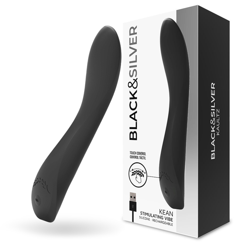 Mercadox BLACK&SILVER - CONTROLE DE TOQUE DO VIBRADOR KEAN
