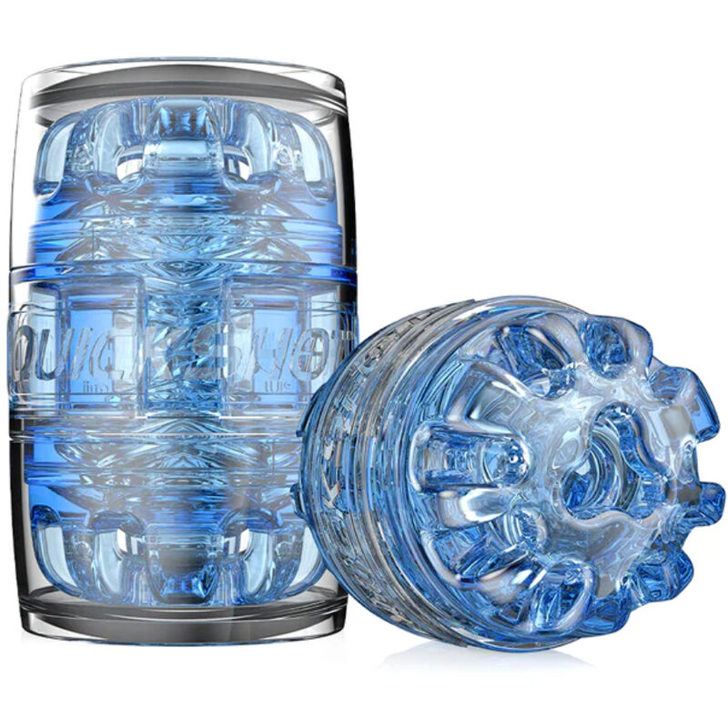 Mercadox FLESHLIGHT - MASTURBADOR QUICKSHOT TURBO AZUL GELO
