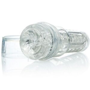 FLESHLIGHT – GO MASTURBADOR TORQUE ICE + LANÇAMENTO UNIVERSAL + LUBRIFICANTE AQUA QUALITY 50 ML