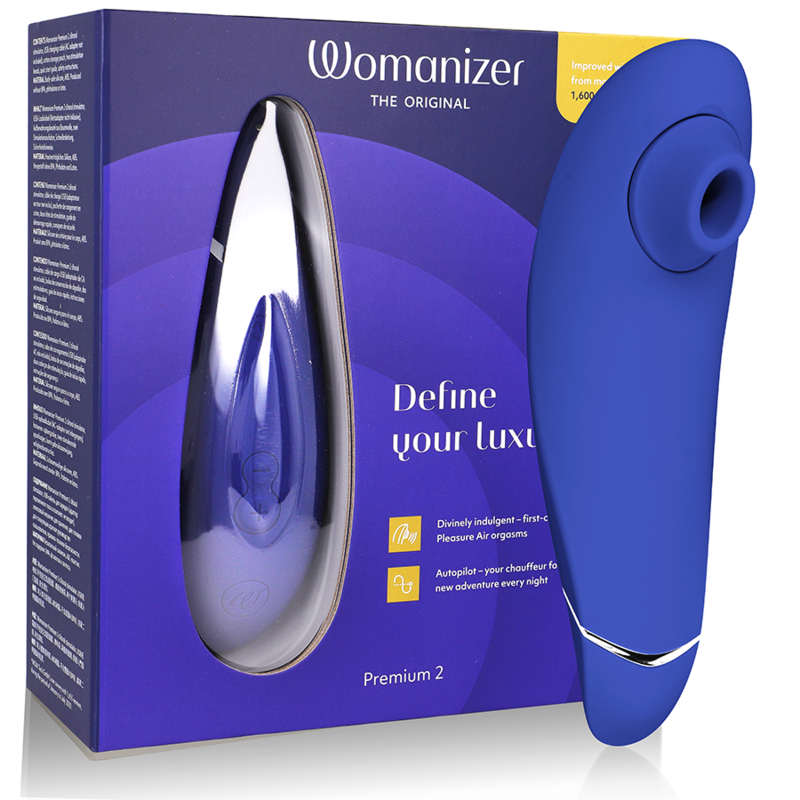Mercadox WOMANIZER - PREMIUM 2 ESTIMULADOR CLITORIAL BLUEBERRY