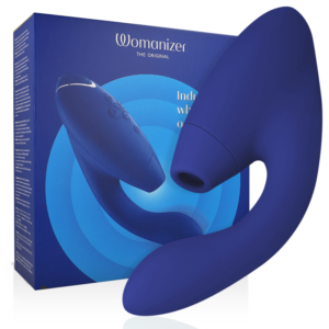 WOMANIZER – DUO 2 ESTIMULADOR AZUL