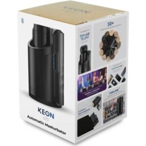 KIIROO – KEON COMBO SET POR KIIROO + FEEL STROKER PRETO