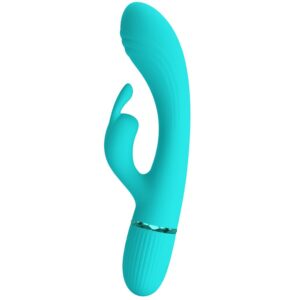 PRETTY LOVE – SCOCCO VIBRADOR COELHO TURQUESA