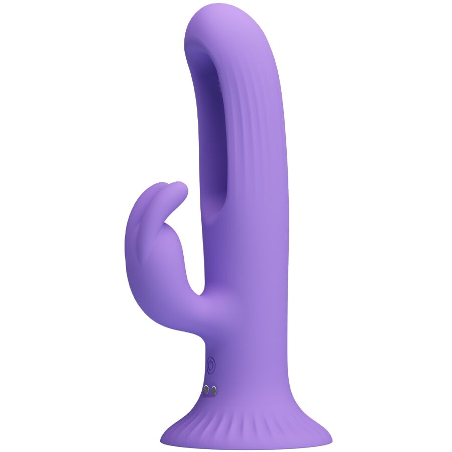 Mercadox PRETTY LOVE - VIBRADOR DE COELHO KILLMOULIS 12 MODOS DE VIBRAÇÃO ROXO