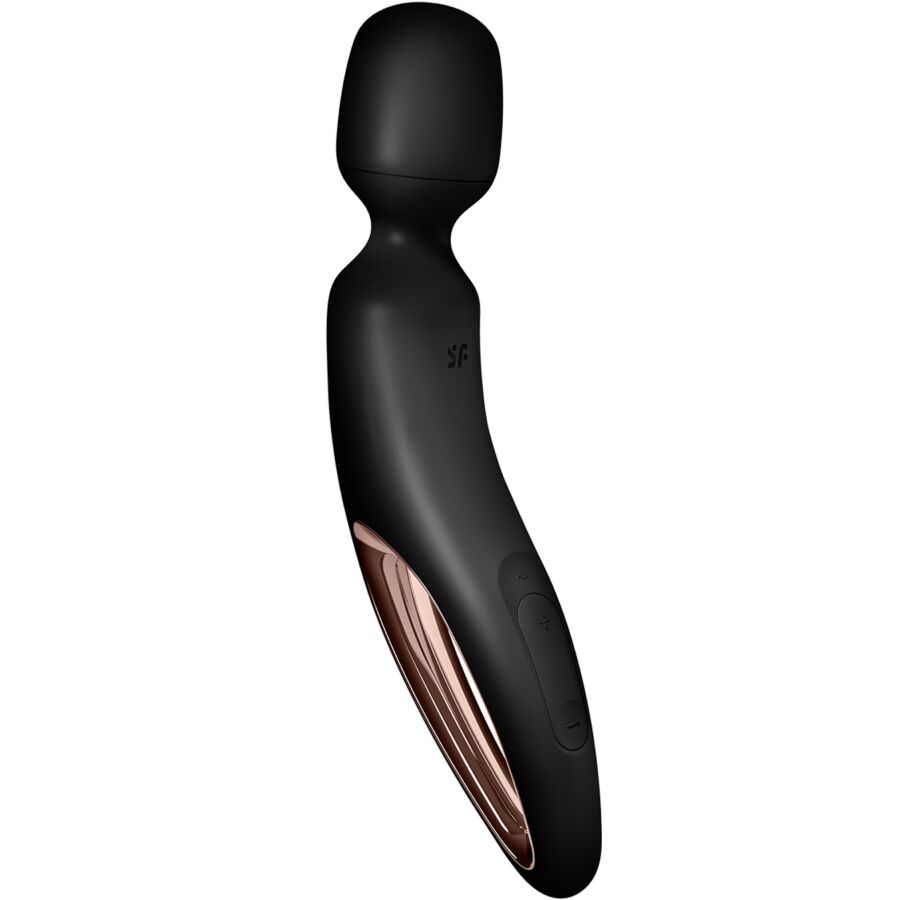 SATISFYER - WAND ERLAND MASSAGEADOR VIBRATÓRIO PRETO - Image 3