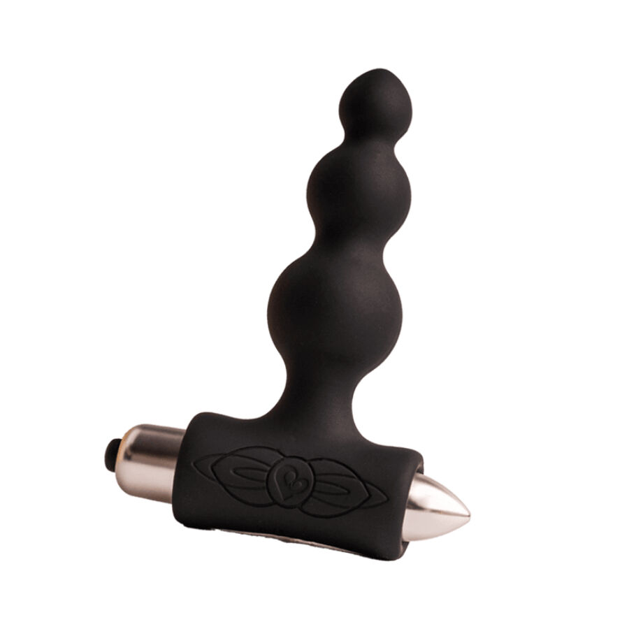 ROCKS-OFF - PETITE SENSATIONS BUBBLES PLUG ANAL VIBRADOR PRETO - Image 2
