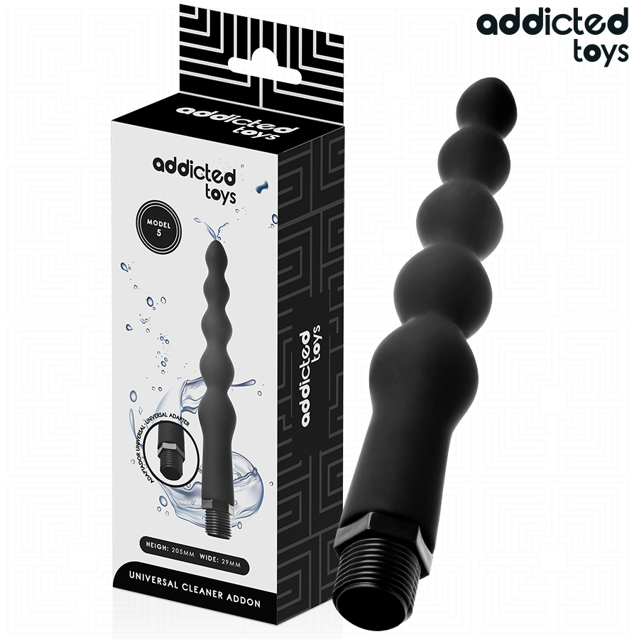 Mercadox ADDICTED TOYS - LIMPADOR ANAL COM ADAPTADOR UNIVERSAL MODELO 5