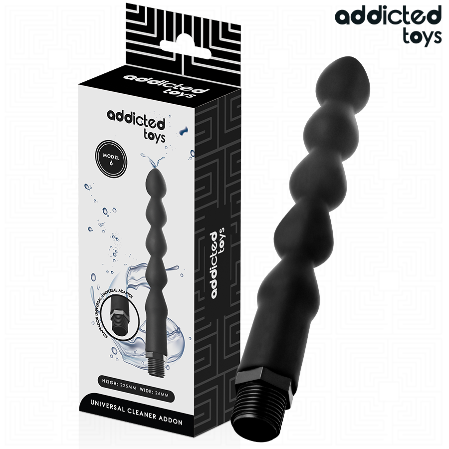 Mercadox ADDICTED TOYS - LIMPADOR ANAL COM ADAPTADOR UNIVERSAL MODELO 6