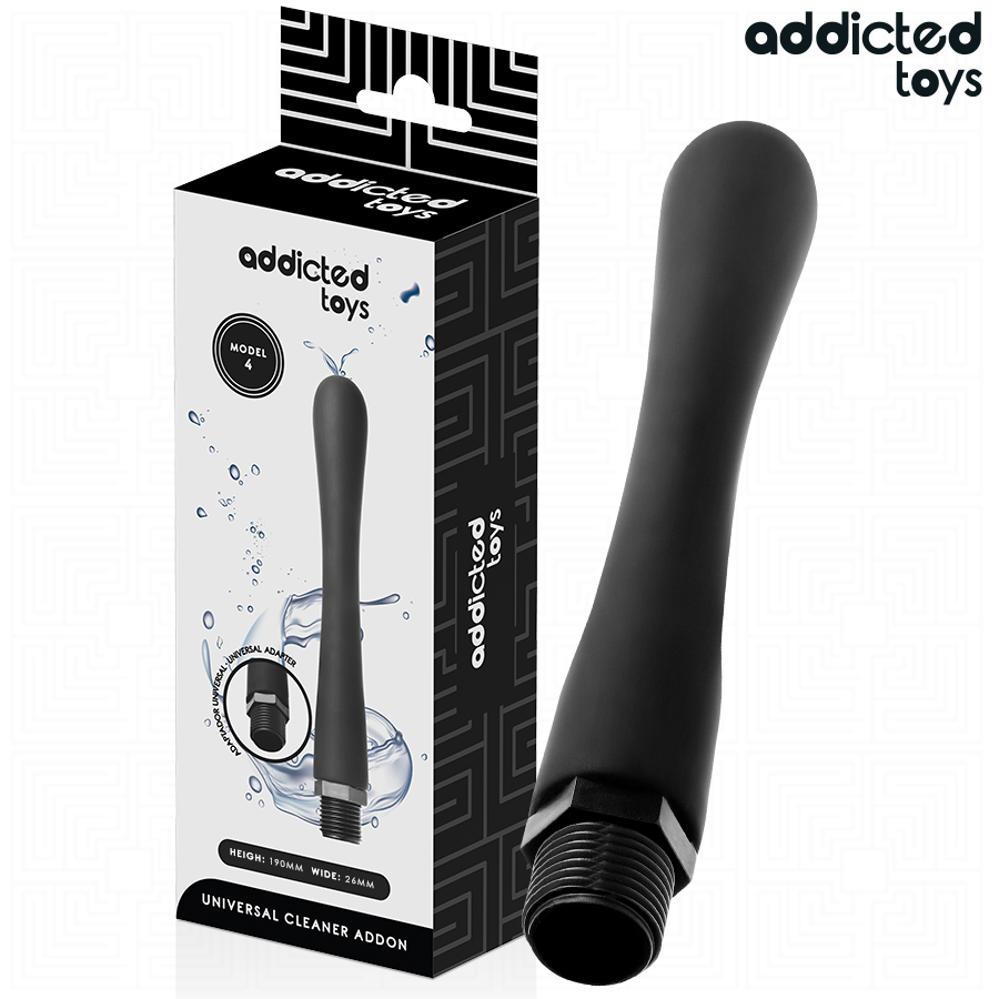 Mercadox ADDICTED TOYS - LIMPADOR ANAL COM ADAPTADOR UNIVERSAL MODELO 4