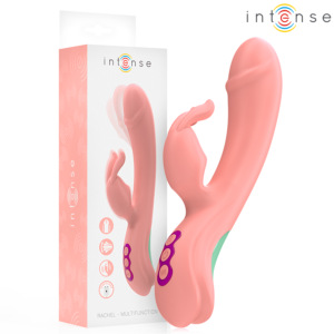 INTENSE – VIBRADOR RACHEL RABBIT 5 VIBRAÇÕES ROSA