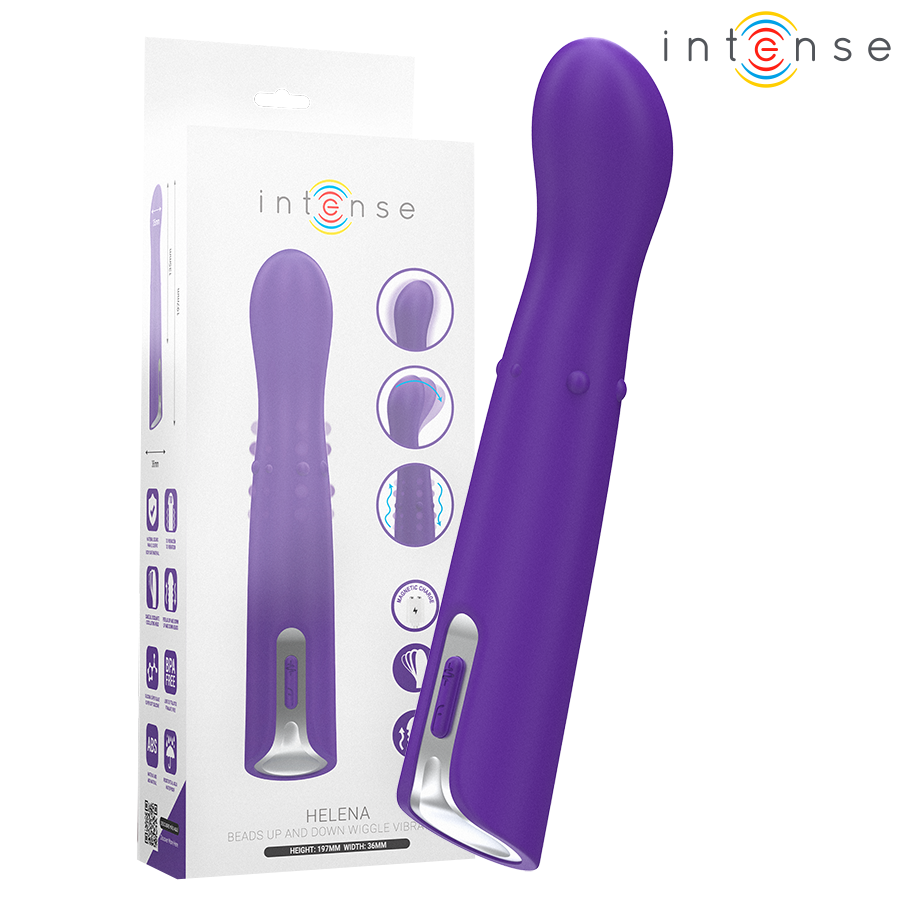 Mercadox INTENSE - HELENA BEADS VIBRADOR WIGGLE UP & DOWN 13