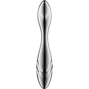 SATISFYER – PURE GRAVITY 3 DILDO DE AÇO INOXIDÁVEL COM DUAS EXTREMIDADES