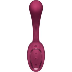 SATISFYER – G FOR GODDESS 2 RABBIT VIBRATOR BOTTLE BORDEAUX