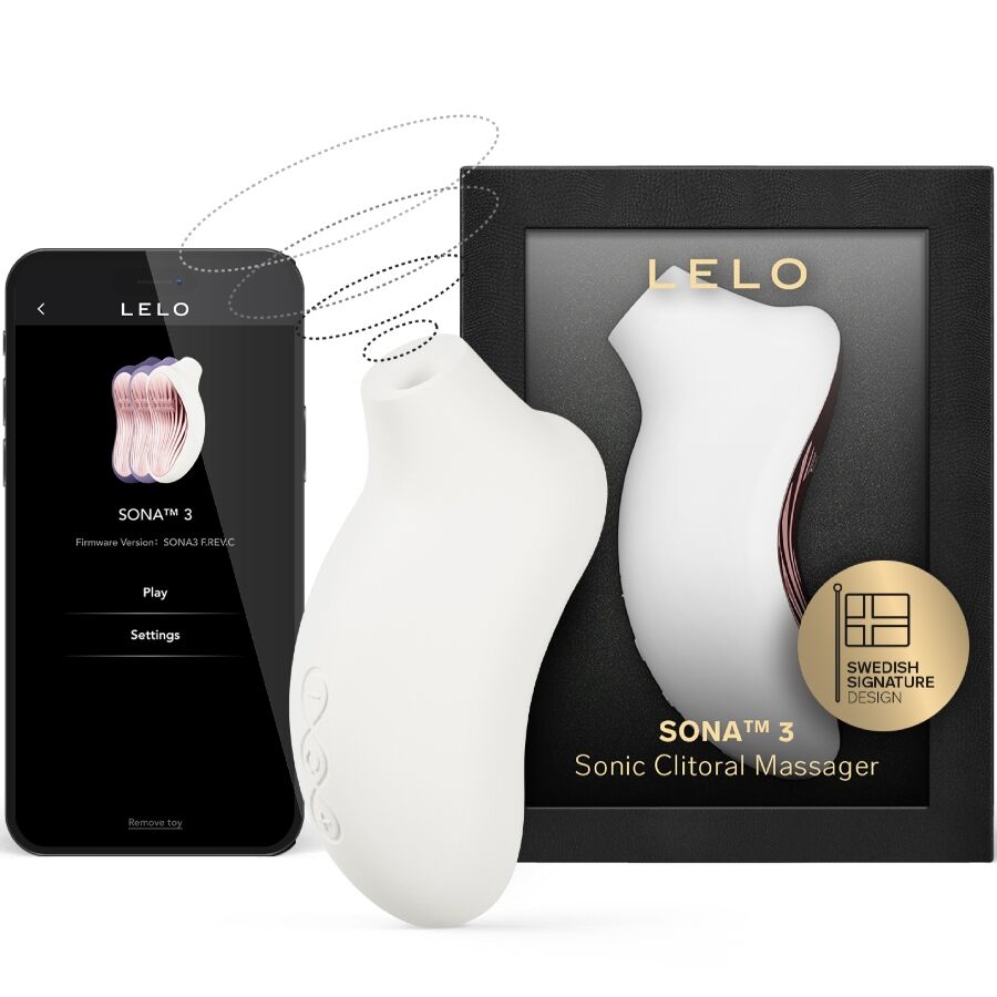 Mercadox LELO - SONA 3 CREME MASSAGEADOR CLITÓRICO SÔNICO