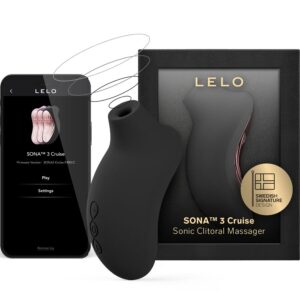 LELO – SONA 3 CRUISE MASSAGEADOR CLITÓRICO SÔNICO PRETO