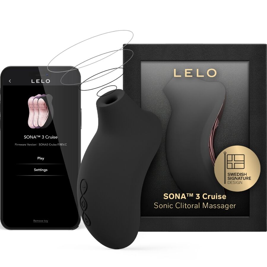 Mercadox LELO - SONA 3 CRUISE MASSAGEADOR CLITÓRICO SÔNICO PRETO