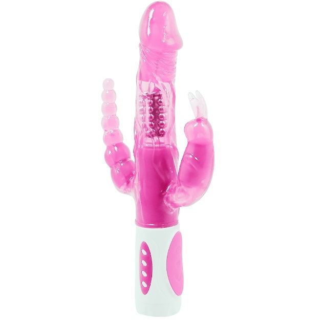 Mercadox BAILE - PRETTY BUNNY TRIPLO VIBRADOR ROTADOR